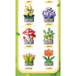 Femibox S5308 Xếp hình lắp ráp ghép mô hình bộ sưu tập thực vật