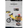 Femibox S5486 Mini Bike Xếp hình lắp ráp ghép mô hình Bộ sưu tập xe máy: Cub 110