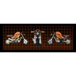 Femibox S5486 Mini Bike Xếp hình lắp ráp ghép mô hình Bộ sưu tập xe máy: Cub 110