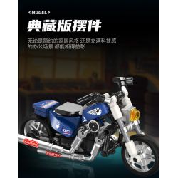 Femibox S5487 Mini Bike Xếp hình lắp ráp ghép mô hình Bộ sưu tập xe máy: Street Fighter