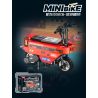 Femibox S5489 Mini Bike Xếp hình lắp ráp ghép mô hình Bộ sưu tập xe máy: Gạch mini