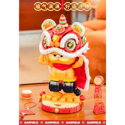 Femibox S5403 Garfield Family Xếp hình lắp ráp ghép mô hình Gia đình Garfield: Múa sư tử Garfield