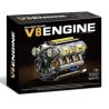 GOQI YC557 V8 Engine Xếp hình lắp ráp ghép mô hình Động cơ Chevrolet V8