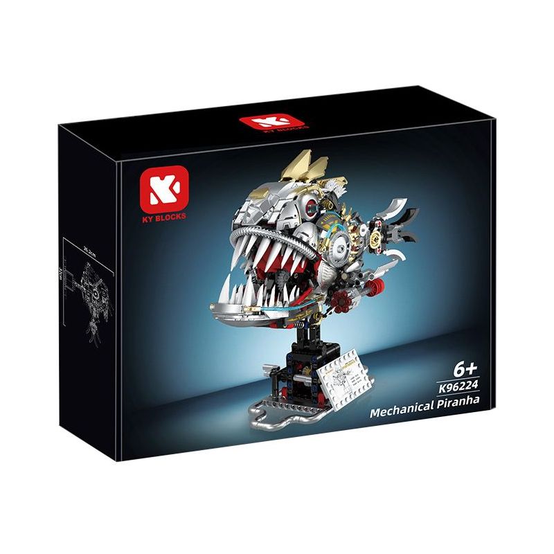 KAIYU KeeYee World K96224 Xếp hình lắp ráp ghép mô hình Piranha cơ khí