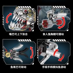 KAIYU KeeYee World K96224 Xếp hình lắp ráp ghép mô hình Piranha cơ khí