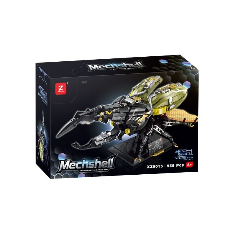 XINZHUAN XZ0013 Mechshell Xếp hình lắp ráp ghép mô hình Bọ cánh cứng cơ khí