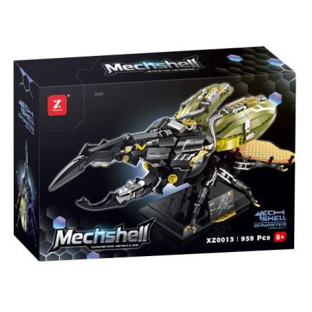 XINZHUAN XZ0013 Mechshell Xếp hình lắp ráp ghép mô hình Bọ cánh cứng cơ khí