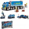 Kazi KY6409 6409 non  MỞ XE TẢI THÔNG MINH bộ đồ chơi xếp lắp ráp ghép mô hình City TRUCK Thành Phố 163 khối