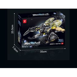 XINZHUAN XZ0013 Mechshell Xếp hình lắp ráp ghép mô hình Bọ cánh cứng cơ khí