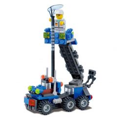 Kazi KY6409 6409 non  MỞ XE TẢI THÔNG MINH bộ đồ chơi xếp lắp ráp ghép mô hình City TRUCK Thành Phố 163 khối