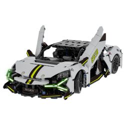 wisdom MG35 Lamborghini Revuelto Xếp hình lắp ráp ghép mô hình Siêu xe Lamborghini Revuelto 1:14
