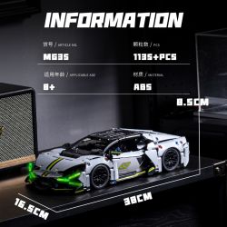 wisdom MG35 Lamborghini Revuelto Xếp hình lắp ráp ghép mô hình Siêu xe Lamborghini Revuelto 1:14