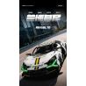 wisdom MG35 Lamborghini Revuelto Xếp hình lắp ráp ghép mô hình Siêu xe Lamborghini Revuelto 1:14