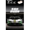 wisdom MG35 Lamborghini Revuelto Xếp hình lắp ráp ghép mô hình Siêu xe Lamborghini Revuelto 1:14