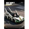 wisdom MG35 Lamborghini Revuelto Xếp hình lắp ráp ghép mô hình Siêu xe Lamborghini Revuelto 1:14