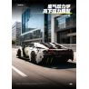 wisdom MG35 Lamborghini Revuelto Xếp hình lắp ráp ghép mô hình Siêu xe Lamborghini Revuelto 1:14