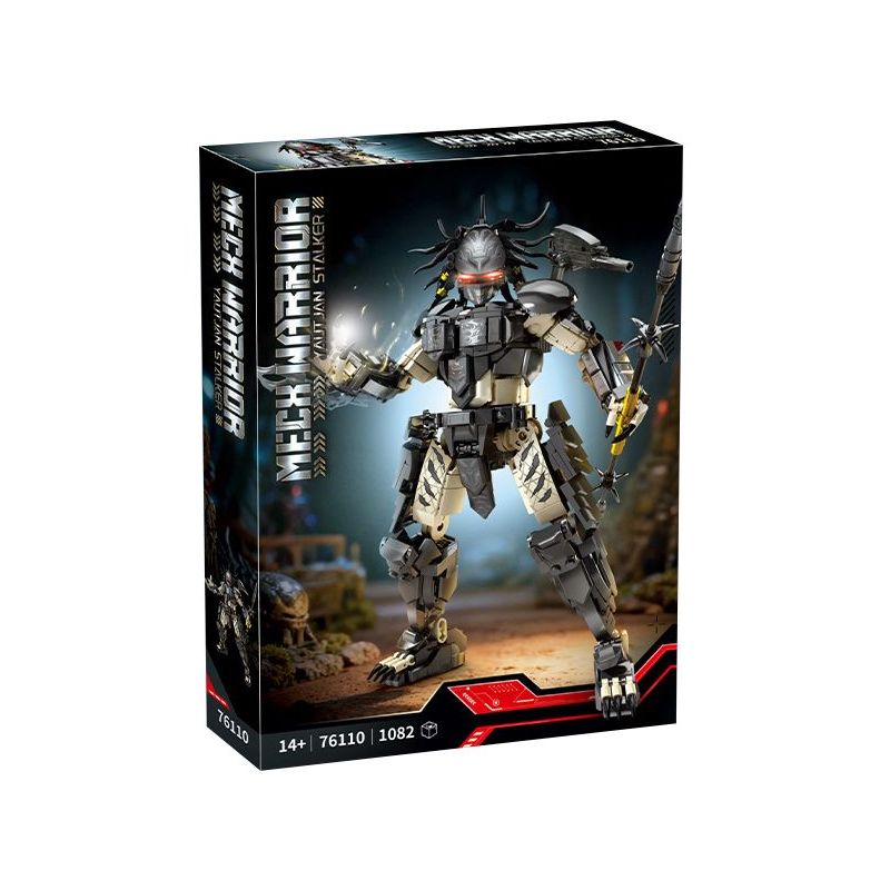 No standard 76110 Xếp hình lắp ráp ghép mô hình động vật ăn thịt