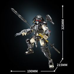 No standard 76110 Xếp hình lắp ráp ghép mô hình động vật ăn thịt