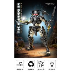 No standard 76110 Xếp hình lắp ráp ghép mô hình động vật ăn thịt