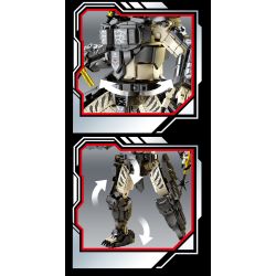 No standard 76110 Xếp hình lắp ráp ghép mô hình động vật ăn thịt