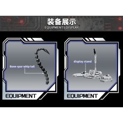 No standard 76111 Xếp hình lắp ráp ghép mô hình Người ngoài hành tinh