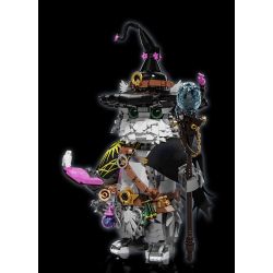 YoLeXi 33007 Wizard Cat Xếp hình lắp ráp ghép mô hình mèo phù thủy