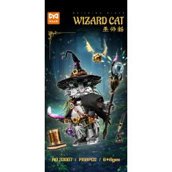 YoLeXi 33007 Wizard Cat Xếp hình lắp ráp ghép mô hình mèo phù thủy