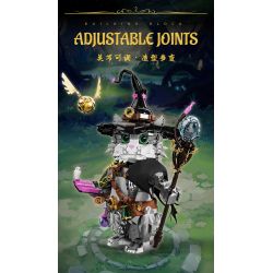 YoLeXi 33007 Wizard Cat Xếp hình lắp ráp ghép mô hình mèo phù thủy