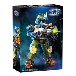 DK 2030 Rhino Warrior Xếp hình lắp ráp ghép mô hình Ninja rùa đột biến tuổi teen: Rhino Man Minotaur