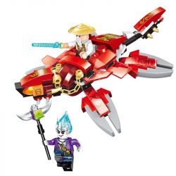 Enlighten 2201 Qman 2201 non  RÙA BAY CỦA KHƯƠNG TỬ NHA bộ đồ chơi xếp lắp ráp ghép mô hình Creation Of The Gods Phong Thần 146 khối