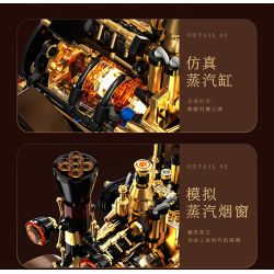 remittance H1003 Xếp hình lắp ráp ghép mô hình Xe hơi cơ khí cổ điển