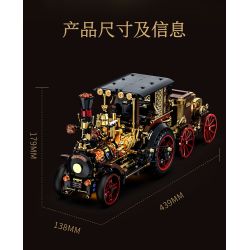 remittance H1003 Xếp hình lắp ráp ghép mô hình Xe hơi cơ khí cổ điển