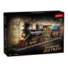 Kqiboxxr KQ302 Steam Age Ore Train Xếp hình lắp ráp ghép mô hình Kỷ nguyên của hơi nước: Tàu quặng