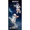 KAIYU KeeYee World K96232 Flying Astronaut Xếp hình lắp ráp ghép mô hình phi hành gia bay