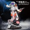 KAIYU KeeYee World K96232 Flying Astronaut Xếp hình lắp ráp ghép mô hình phi hành gia bay