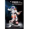 KAIYU KeeYee World K96232 Flying Astronaut Xếp hình lắp ráp ghép mô hình phi hành gia bay