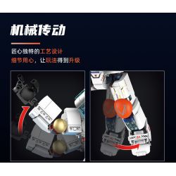 KAIYU KeeYee World K96232 Flying Astronaut Xếp hình lắp ráp ghép mô hình phi hành gia bay