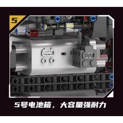 KAIYU KeeYee World K96211 Xếp hình lắp ráp ghép mô hình Động cơ Ferrari Enzo V12