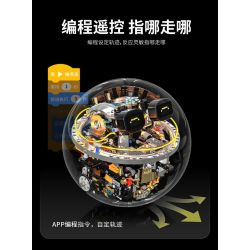 Takuki T1113 Xếp hình lắp ráp ghép mô hình Lập trình Robot khoa học viễn tưởng Bóng thông minh