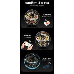 Takuki T1113 Xếp hình lắp ráp ghép mô hình Lập trình Robot khoa học viễn tưởng Bóng thông minh