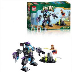 Enlighten 2206 Qman 2206 non  NGƯỜI MÁY QUÁI VẬT bộ đồ chơi xếp lắp ráp ghép mô hình Creation Of The Gods DEMON ROBOT Phong Thần 235 khối