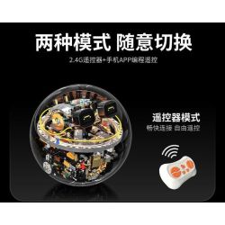 Takuki T1113 Xếp hình lắp ráp ghép mô hình Lập trình Robot khoa học viễn tưởng Bóng thông minh