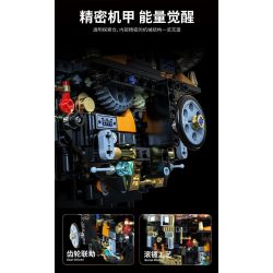 Takuki T1113 Xếp hình lắp ráp ghép mô hình Lập trình Robot khoa học viễn tưởng Bóng thông minh