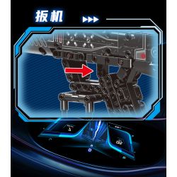 No license A67115 Xếp hình lắp ráp ghép mô hình súng trường kiểu 95