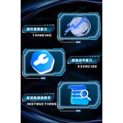 No license A67115 Xếp hình lắp ráp ghép mô hình súng trường kiểu 95