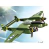 KAZI GBL BOZHI KY82074 American P-38 Fighter Jet Xếp hình lắp ráp ghép mô hình Máy bay chiến đấu P-38 của Mỹ