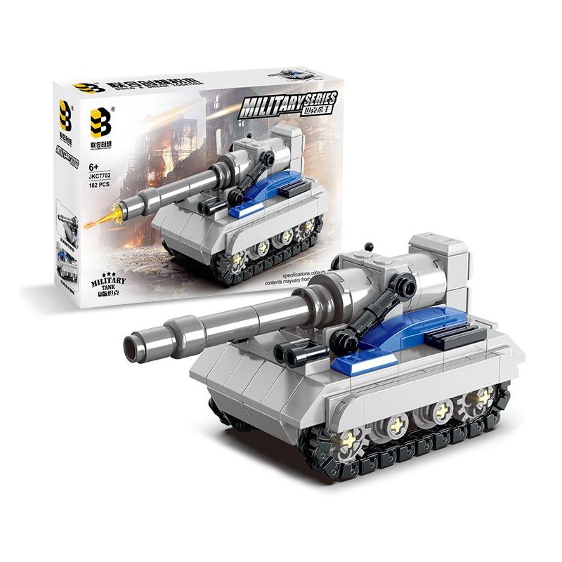 United Imagine JKC7702 Xếp hình lắp ráp ghép mô hình Xe tăng khoa học viễn tưởng: Cảnh báo đỏ sát thủ xe tăng