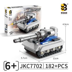 United Imagine JKC7702 Xếp hình lắp ráp ghép mô hình Xe tăng khoa học viễn tưởng: Cảnh báo đỏ sát thủ xe tăng