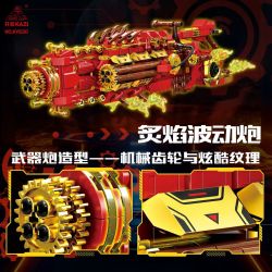 KAZI GBL BOZHI KY8150 FlameDragon Xếp hình lắp ráp ghép mô hình Thiết bị cơ khí Hỏa Long