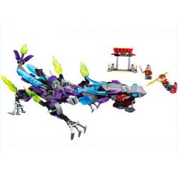 Enlighten 2211 Qman 2211 non  ĐẠI CHIẾN RỒNG bộ đồ chơi xếp lắp ráp ghép mô hình Creation Of The Gods NEZHA CONQUERS THE DRAGON Phong Thần 338 khối